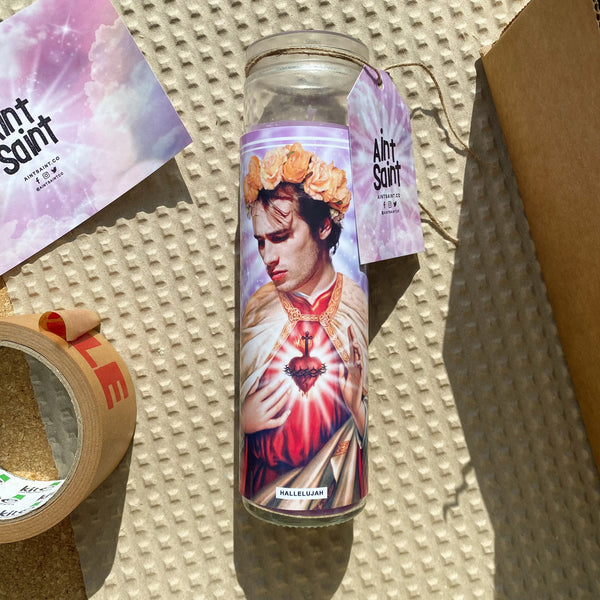 Saint Jeff Buckley Prayer Candle