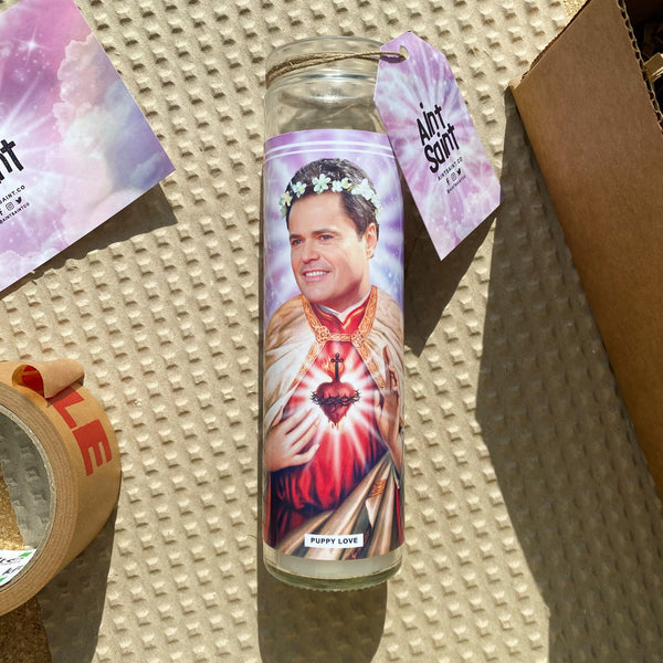 Saint Donny Osmond Prayer Candle