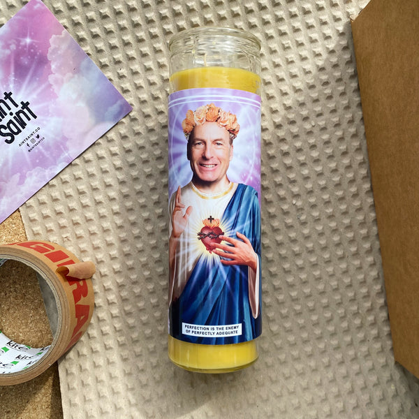 Saint Saul Goodman | Jimmy McGill | Bob Odenkirk Prayer Candle