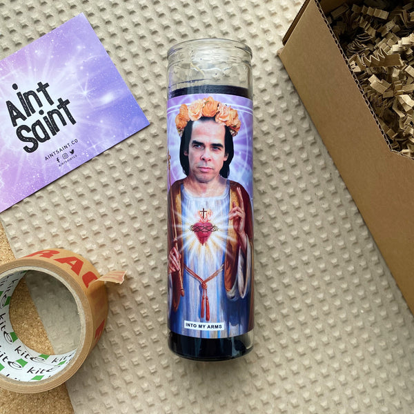 Saint Nick Cave Prayer Candle