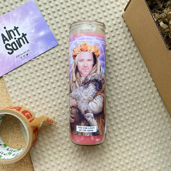 Saint Ronan Keating Prayer Candle