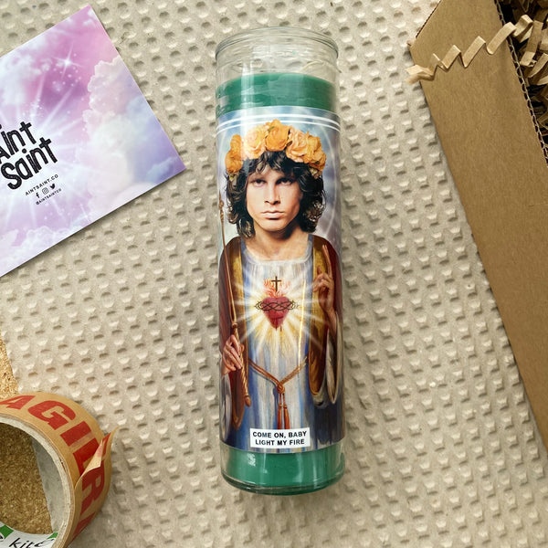 Saint Jim Morrison | The Doors Prayer Candle
