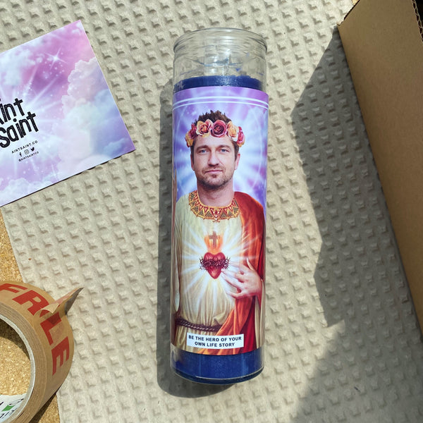 Saint Gerard Butler Prayer Candle