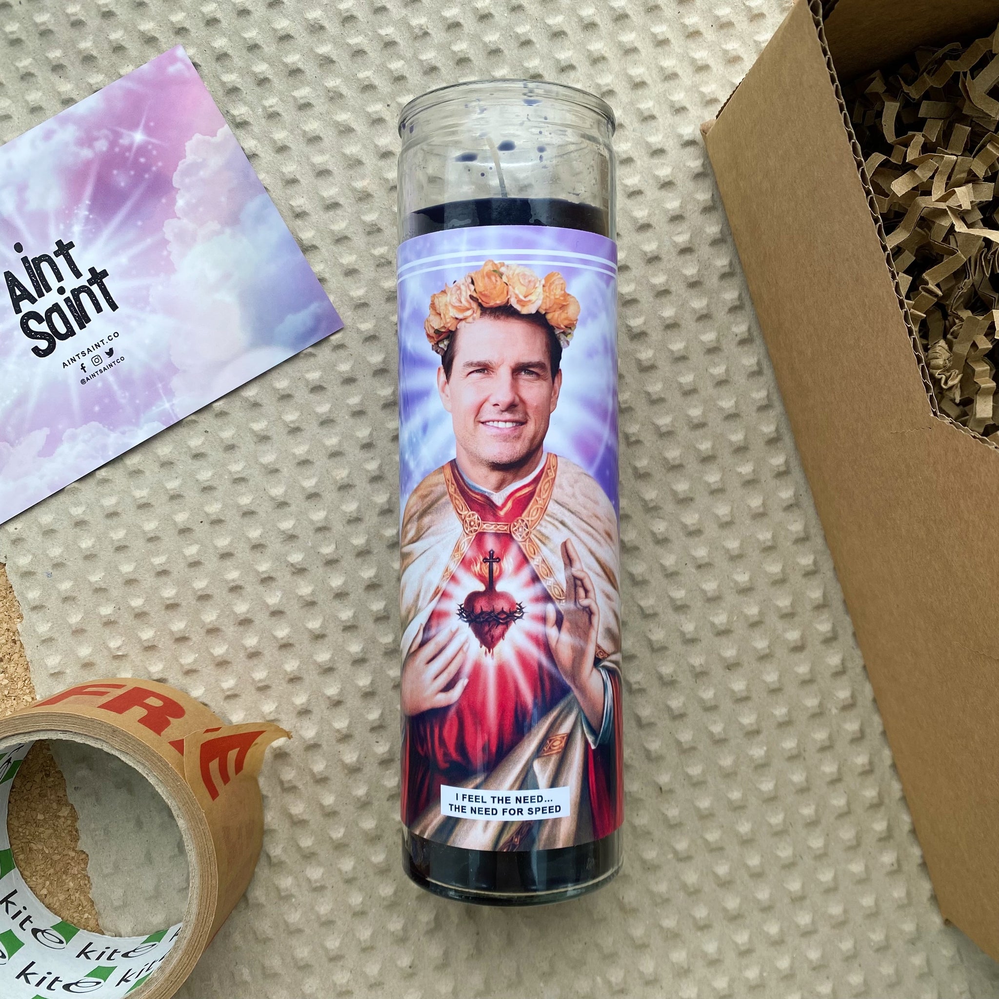 Saint Tom Cruise Prayer Candle