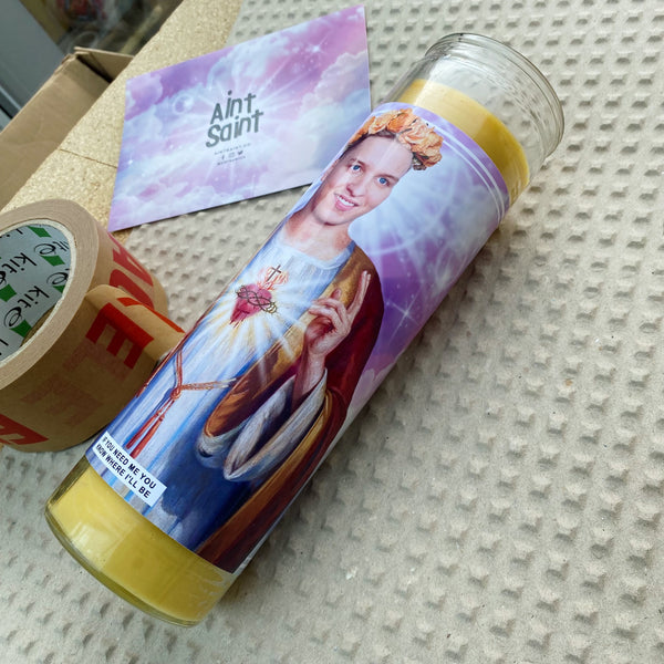 Saint George Ezra Prayer Candle