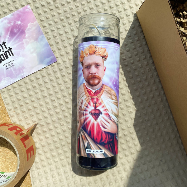 Saint Tyler Childers Prayer Candle