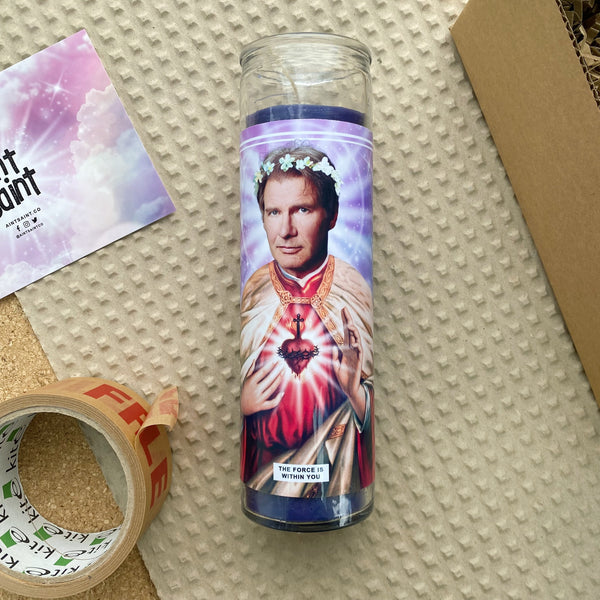 Saint Harrison Ford Prayer Candle