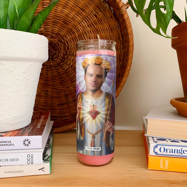 Saint Andrew Scott Prayer Candle