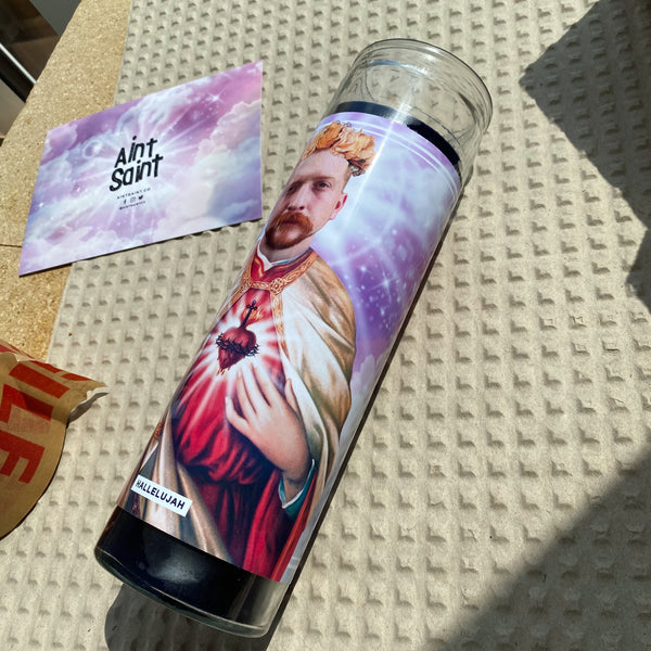 Saint Tyler Childers Prayer Candle