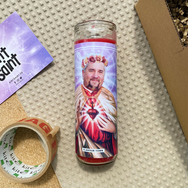 Saint Guy Fieri | Flavourtown Prayer Candle