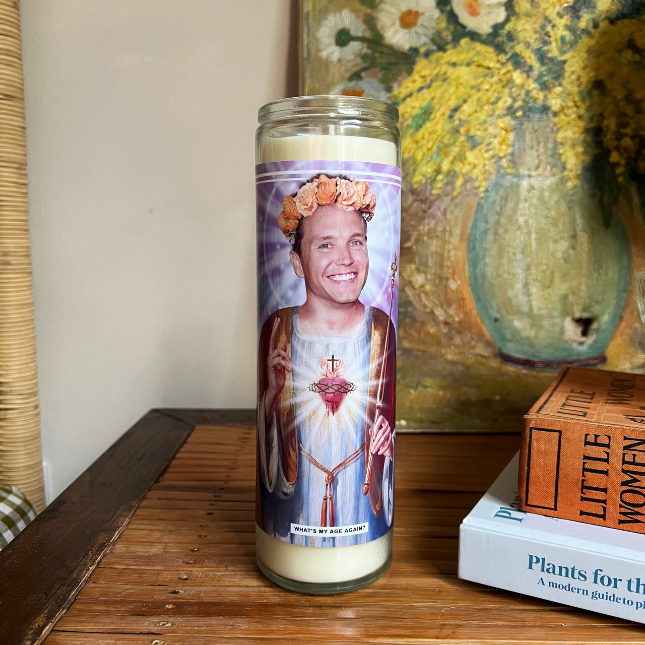 Saint Mark Hoppus | Blink 182 Prayer Candle