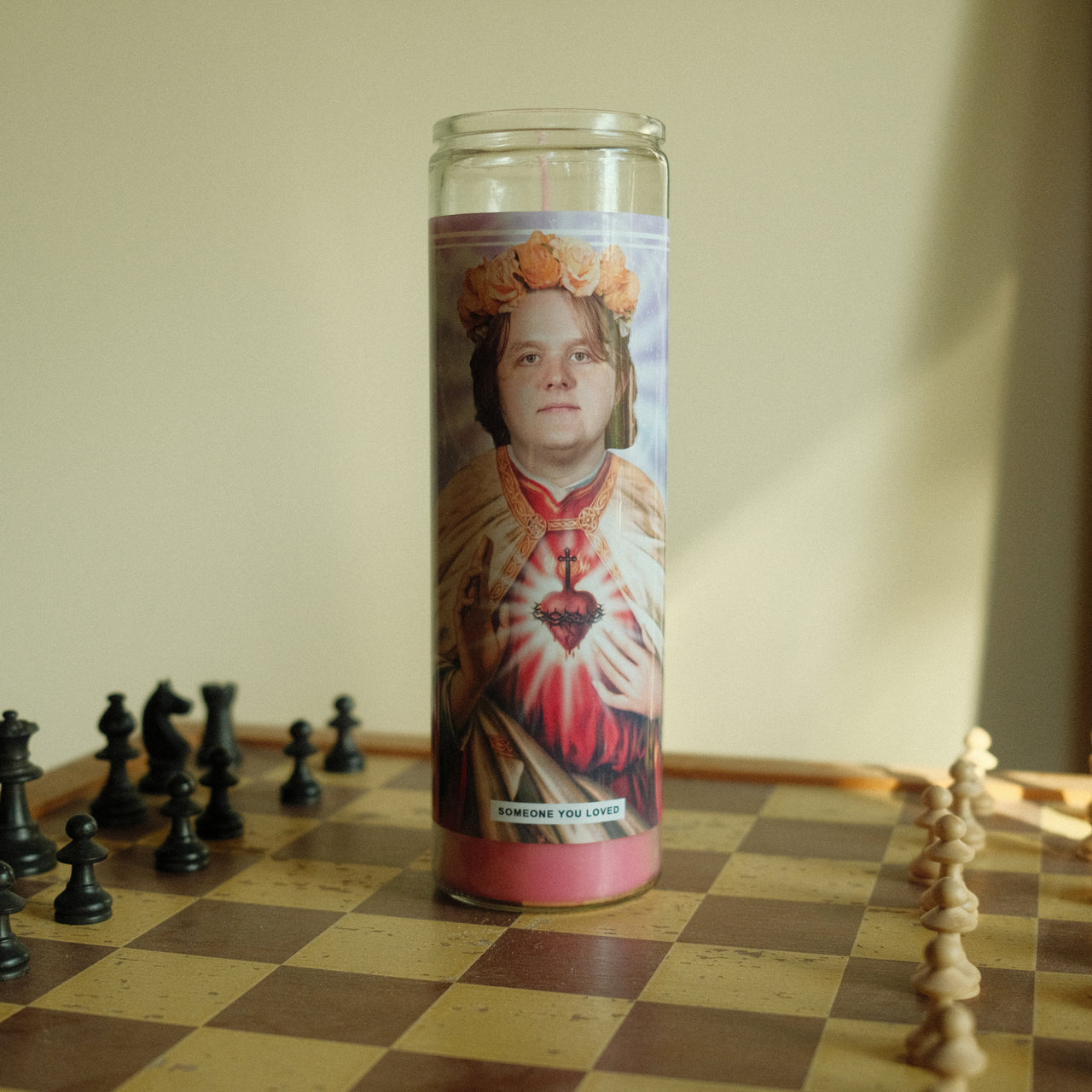 Saint Lewis Capaldi Prayer Candle