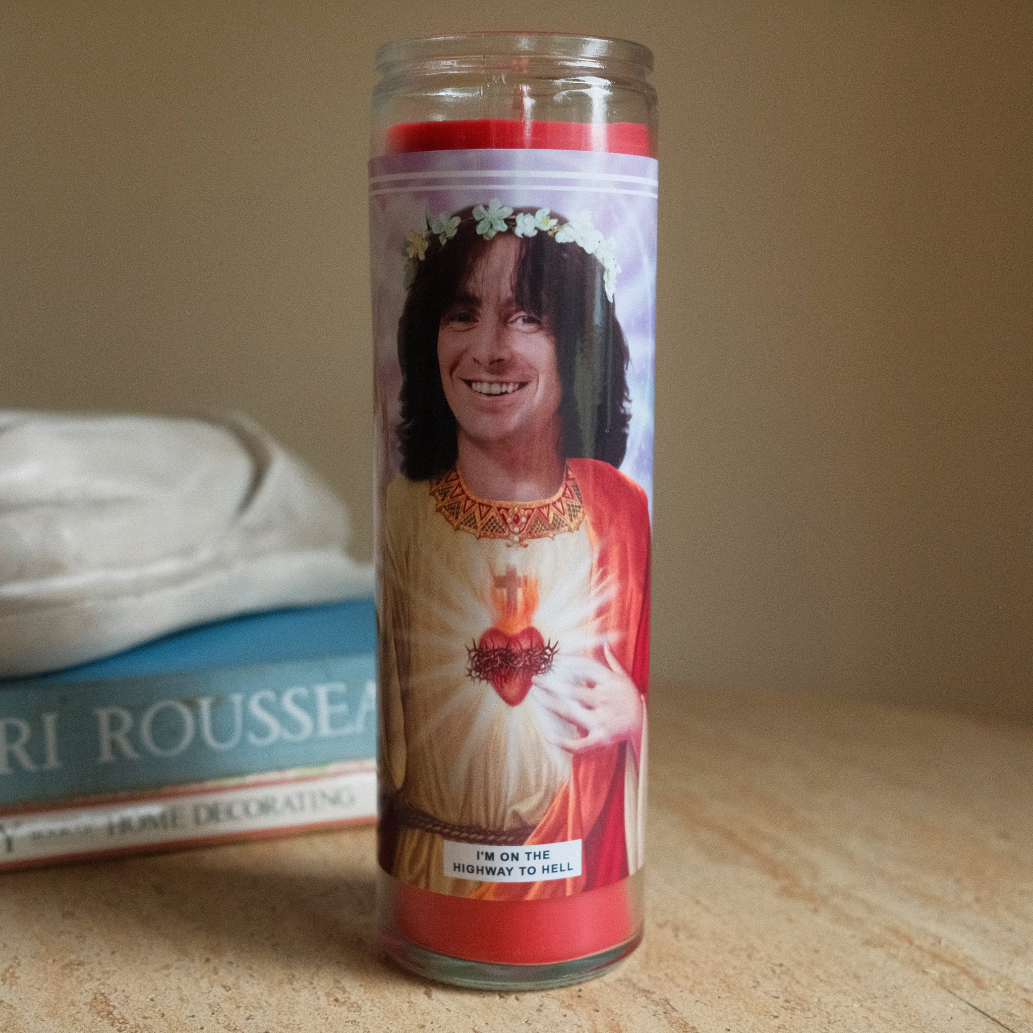 Saint Bon Scott | AC/DC Prayer Candle