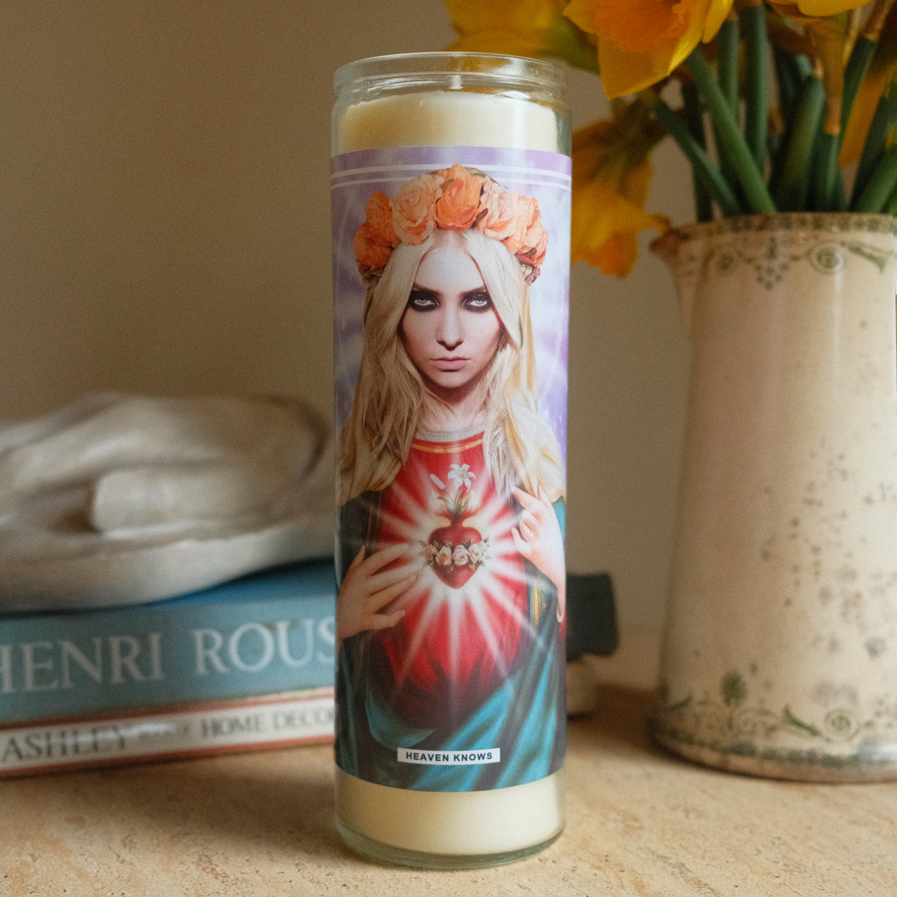 Saint Taylor Momsen | The Pretty Reckless Prayer Candle