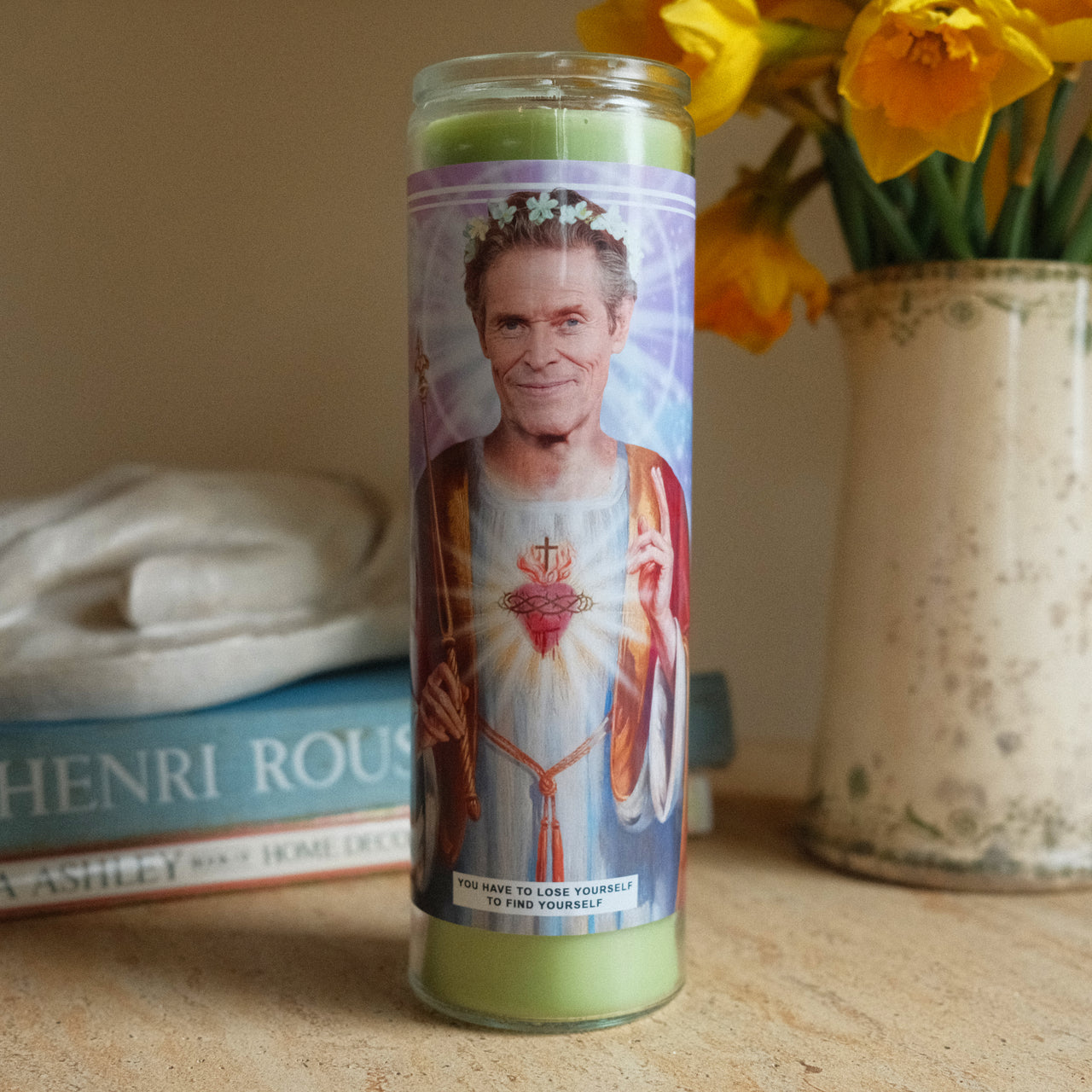 Saint Willem Dafoe Prayer Candle