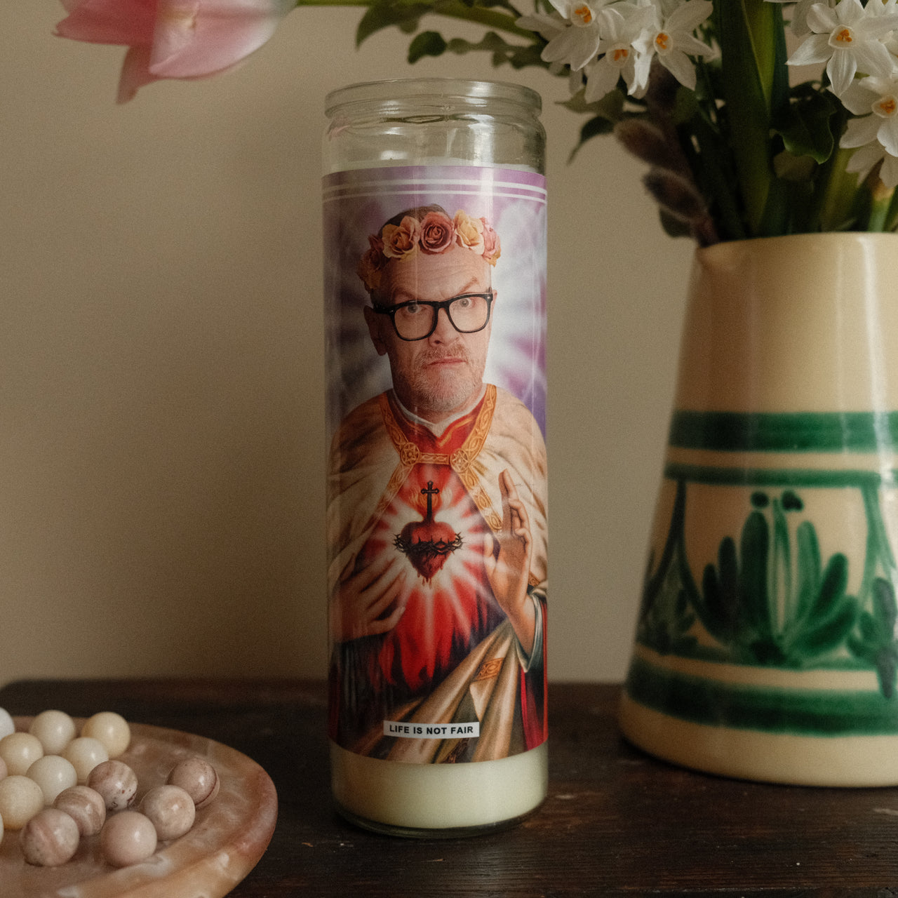 Saint Greg Davies Prayer Candle