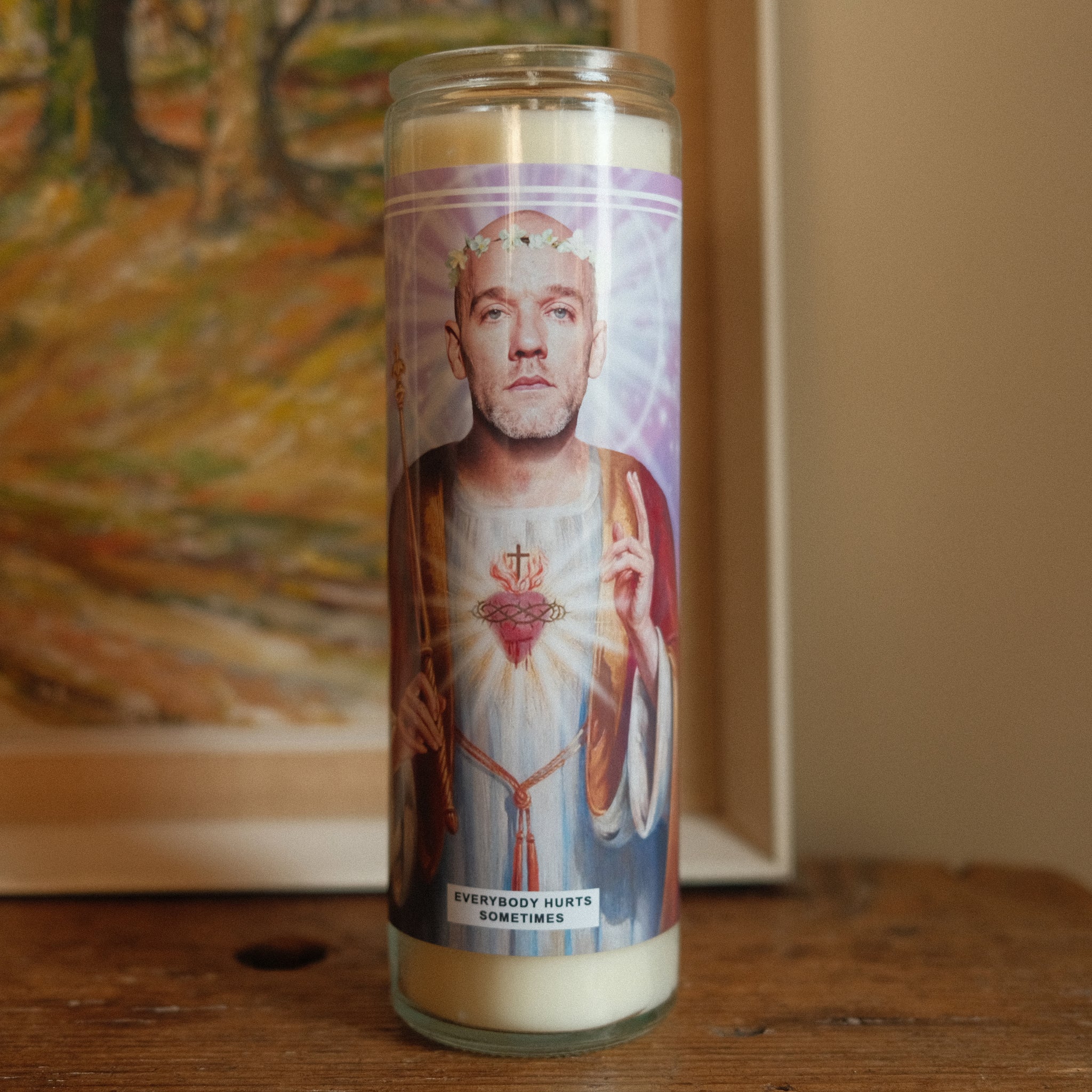 Saint Michael Stipe | REM Prayer Candle