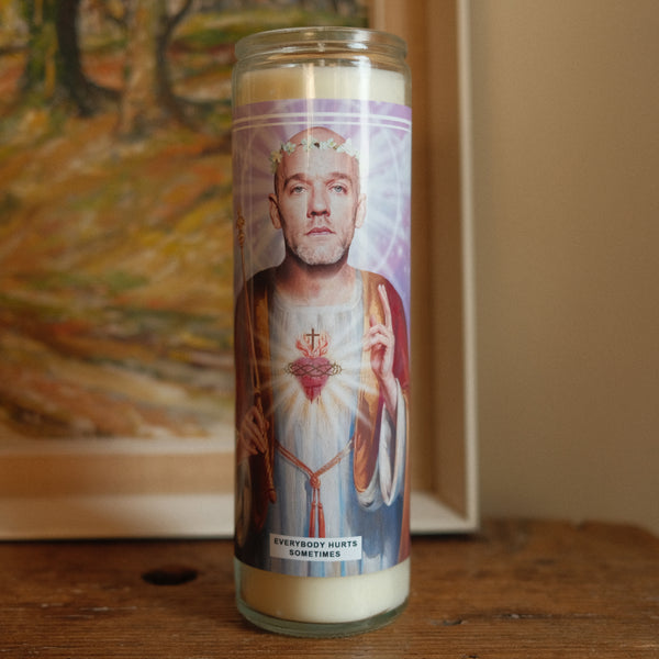 Saint Michael Stipe | REM Prayer Candle