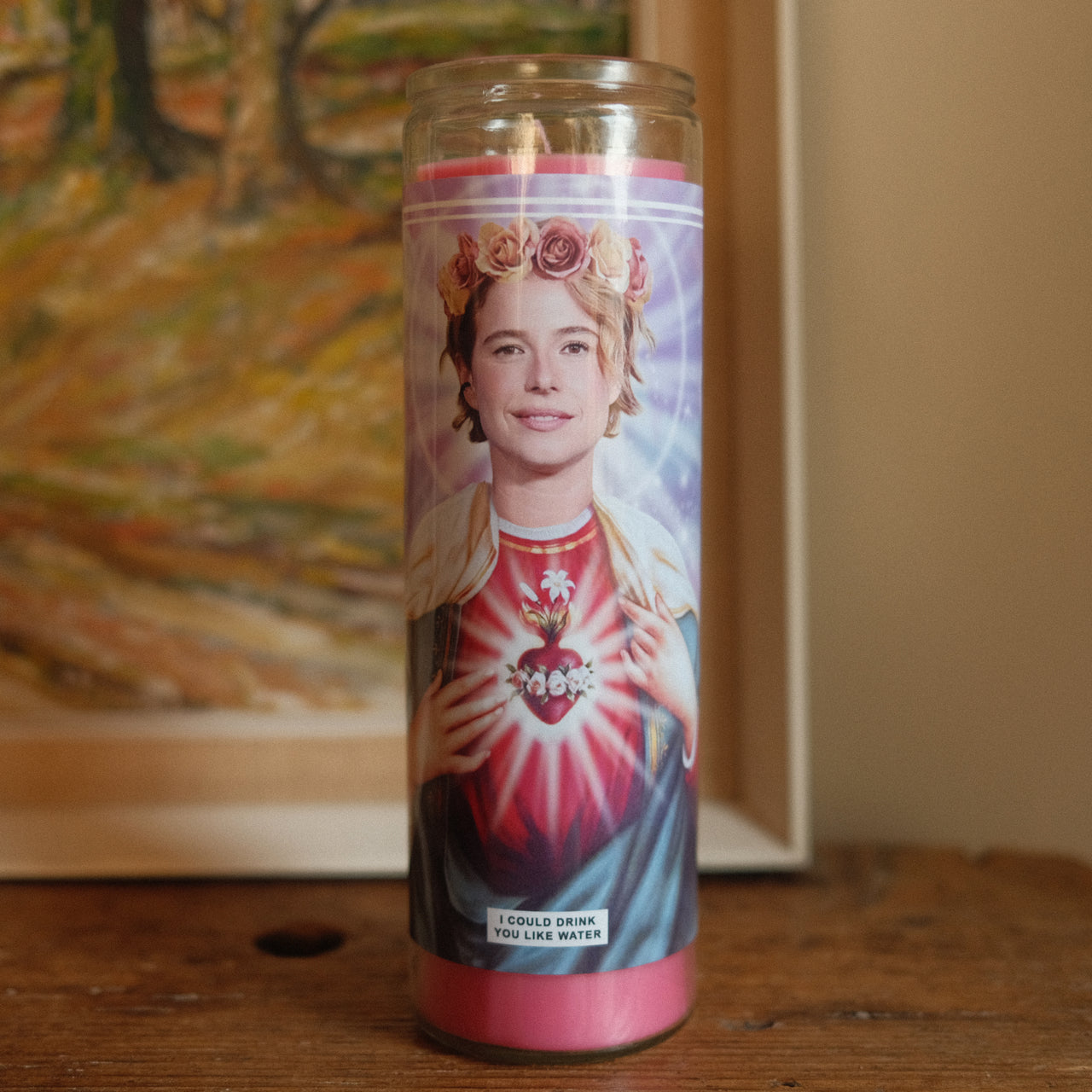 Saint Jessie Buckley Prayer Candle
