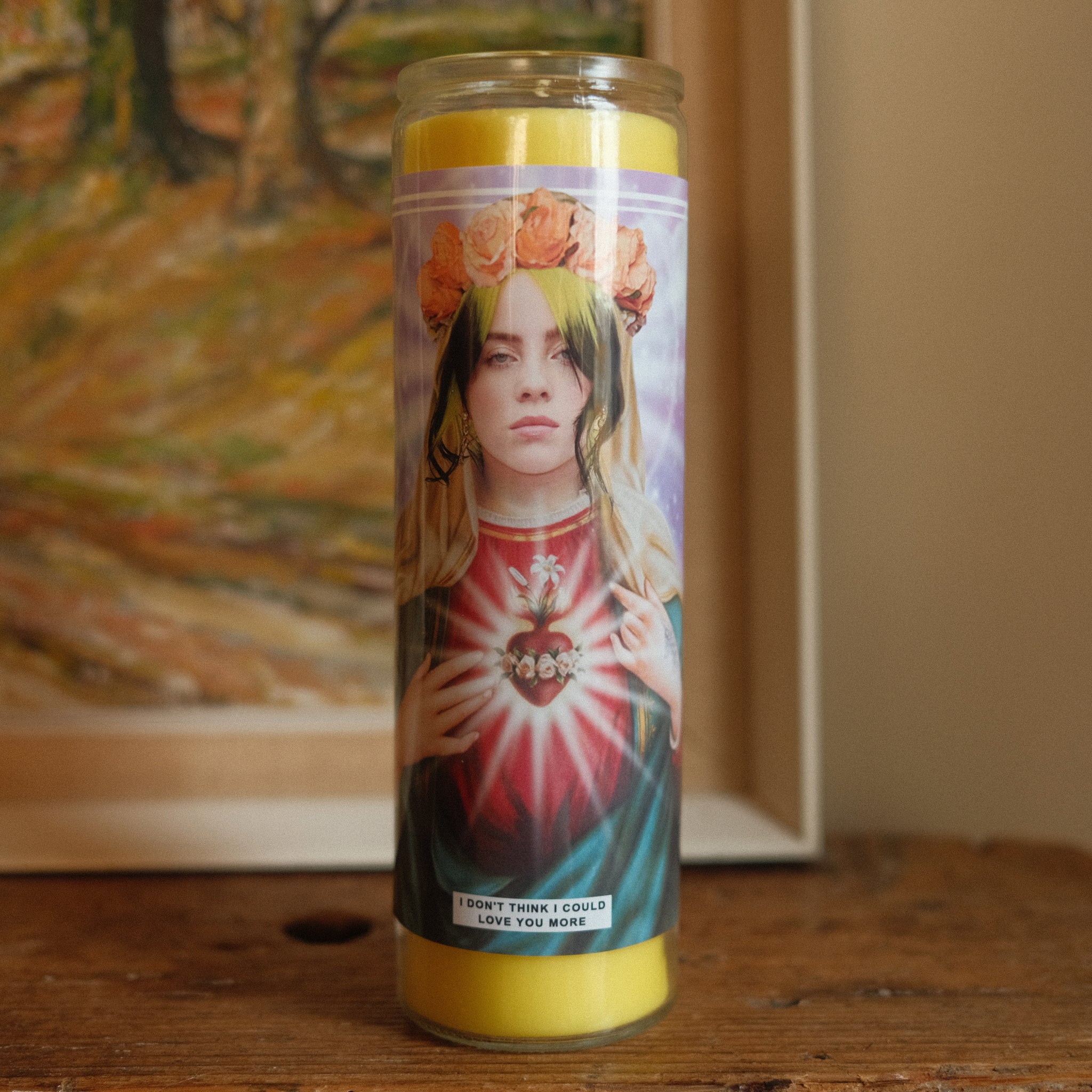 Saint Billie Eilish Prayer Candle