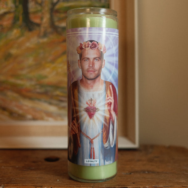 Saint Paul Walker | Brian O'Conner Prayer Candle