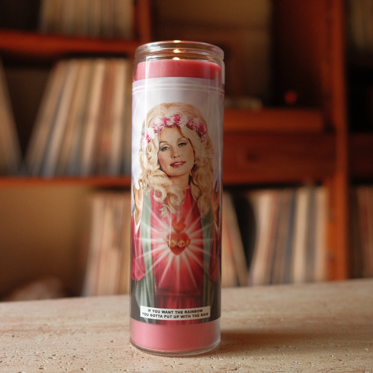 Saint Dolly Prayer Candle