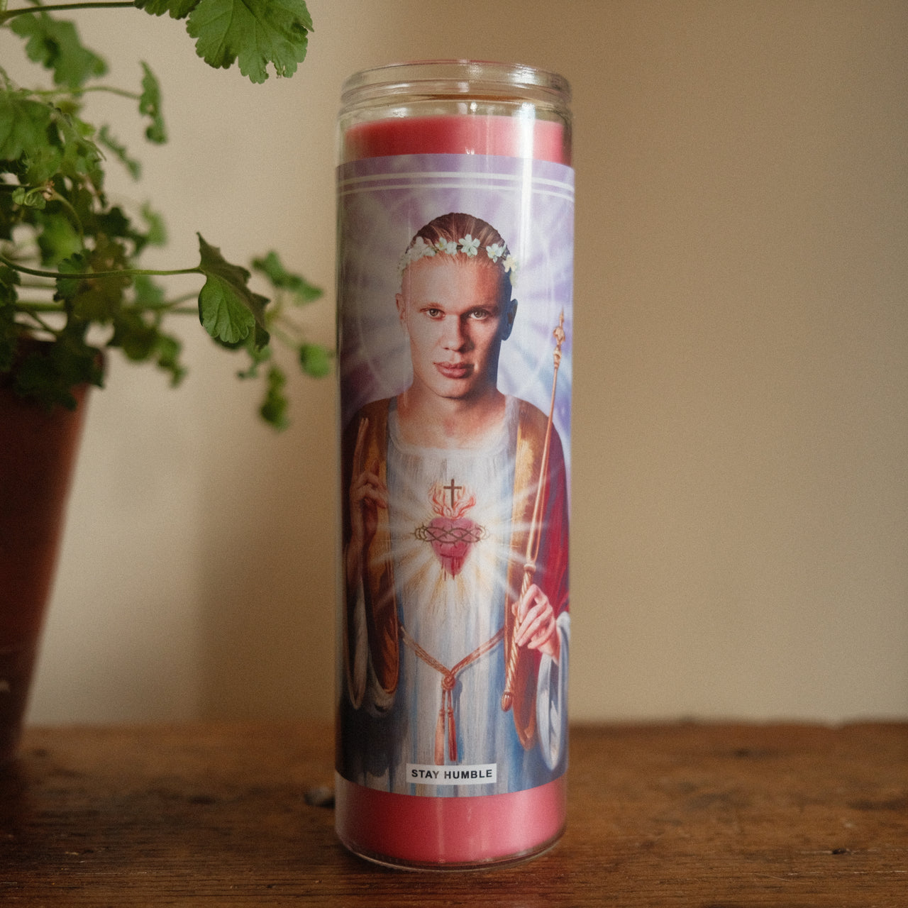 Saint Erling Haaland Prayer Candle