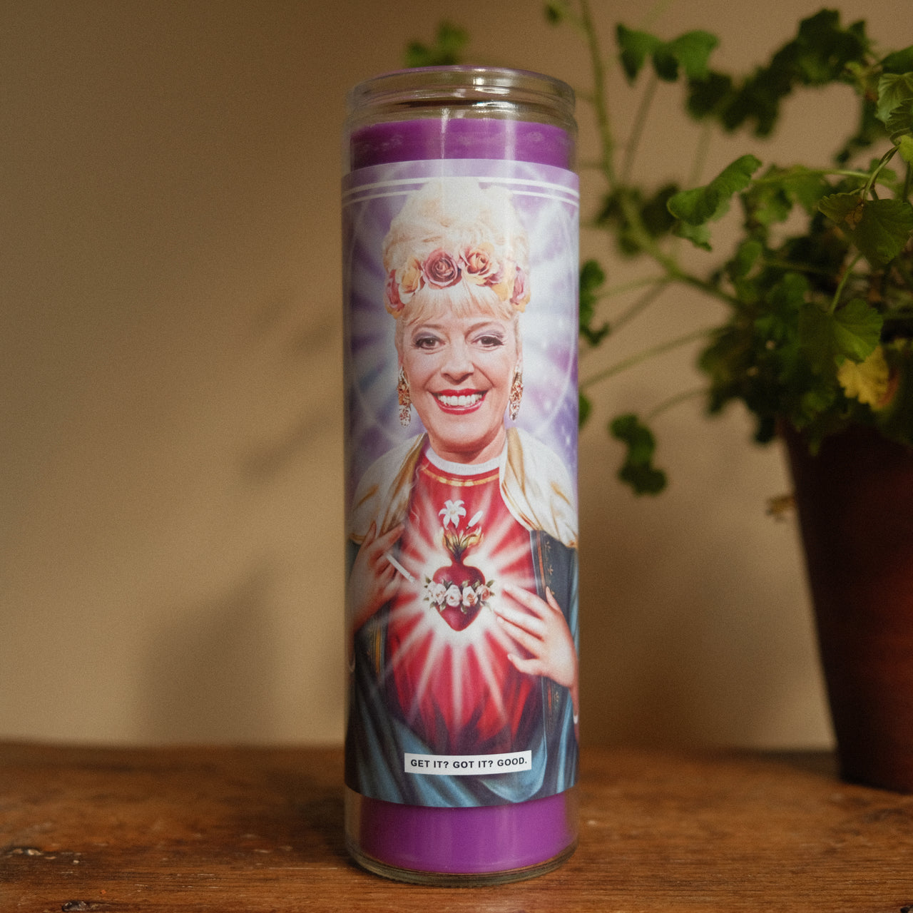 Saint Bet Lynch | Julie Goodyear | Coronation Street Prayer Candle