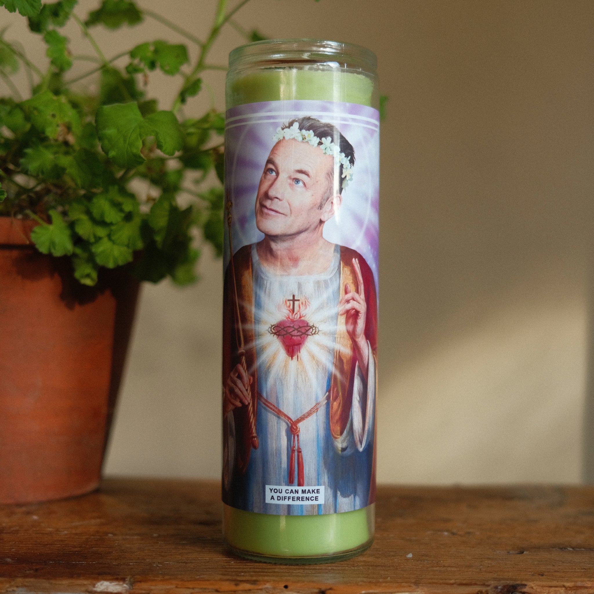 Saint Chris Packham Prayer Candle