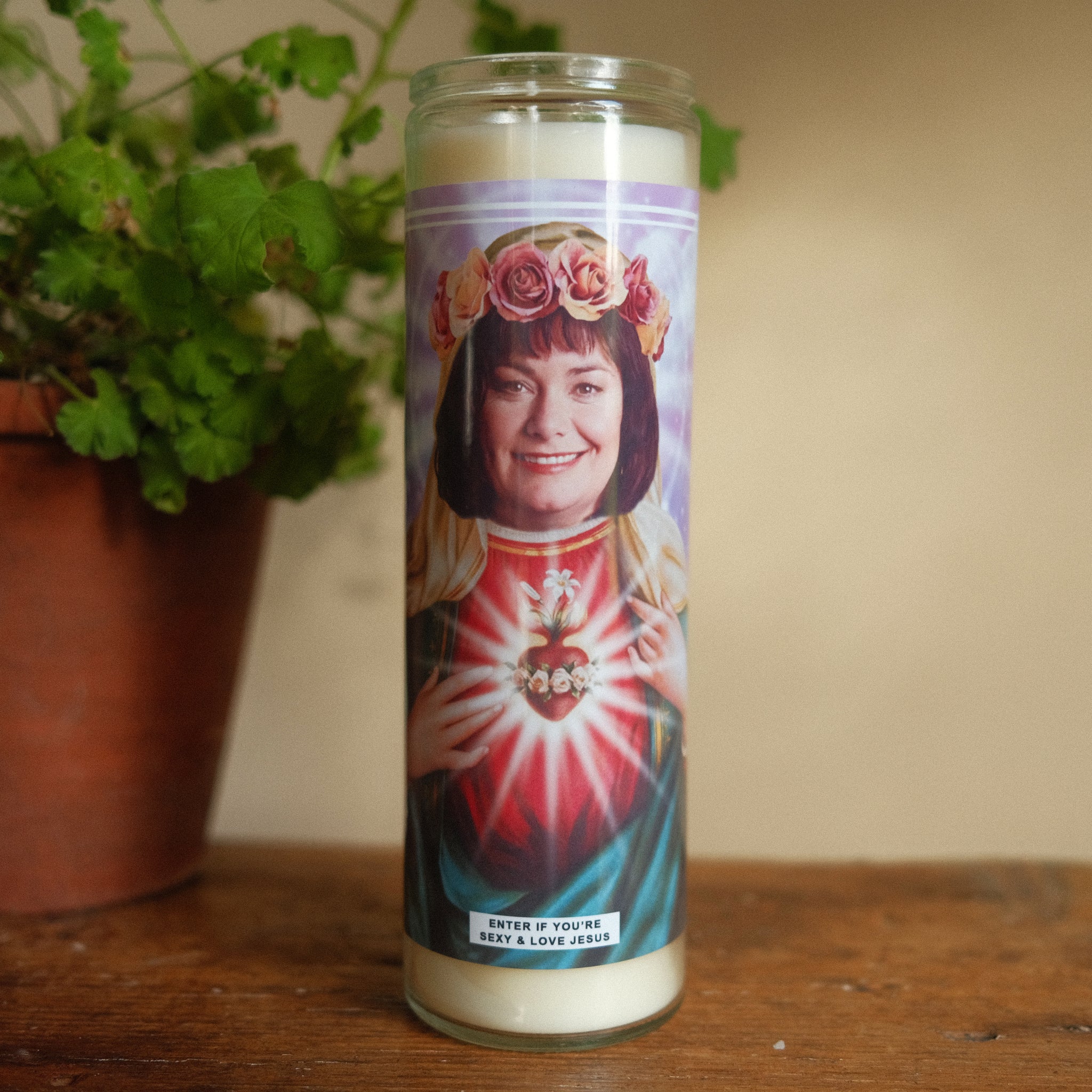 Saint Geraldine Granger | Dawn French | The Vicar of Dibley Prayer Candle