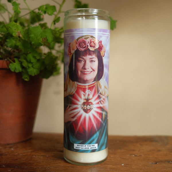 Saint Geraldine Granger | Dawn French | The Vicar of Dibley Prayer Candle
