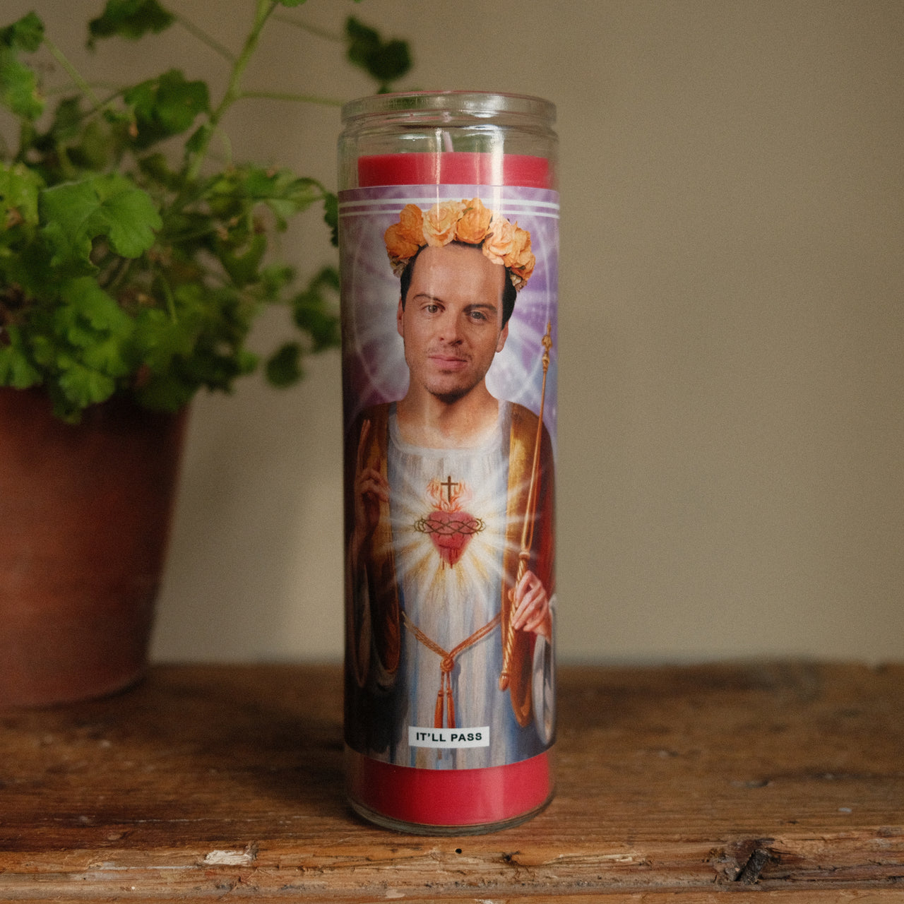 Saint Andrew Scott Prayer Candle
