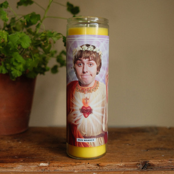 Saint Jay Cartwright | James Buckley | The Inbetweeners Prayer Candle