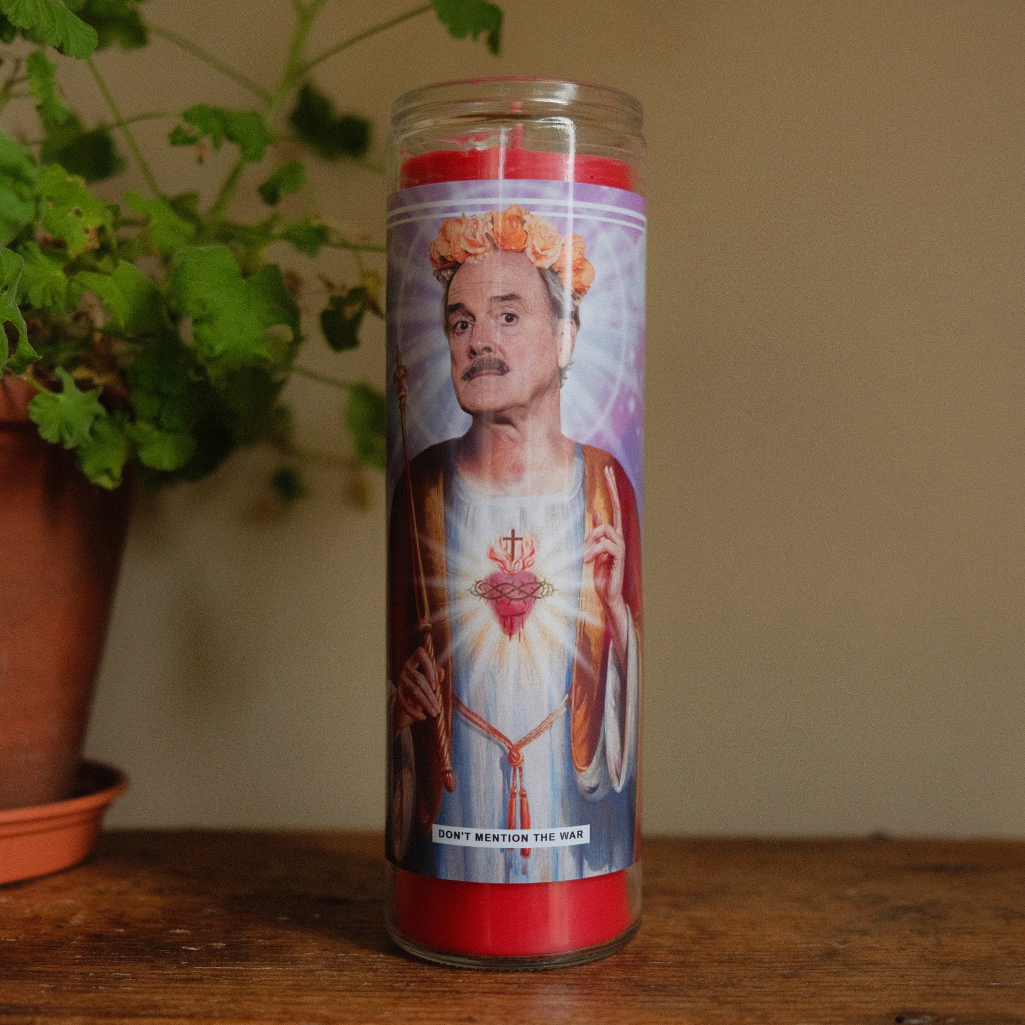 Saint John Cleese | Basil Fawlty Prayer Candle