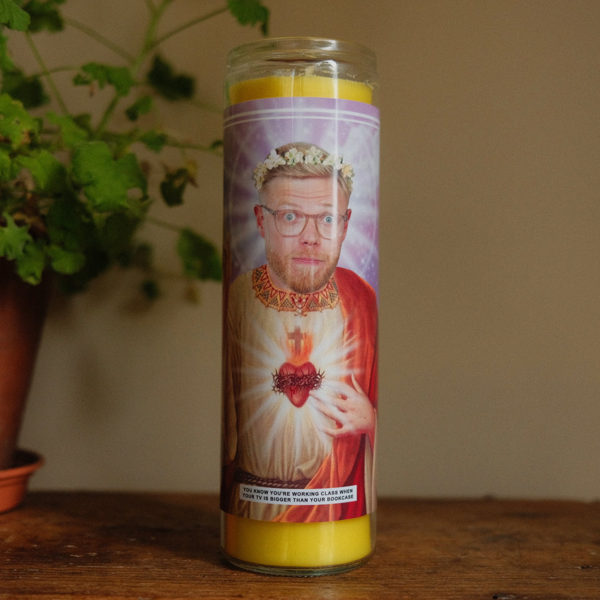 Saint Rob Beckett Prayer Candle