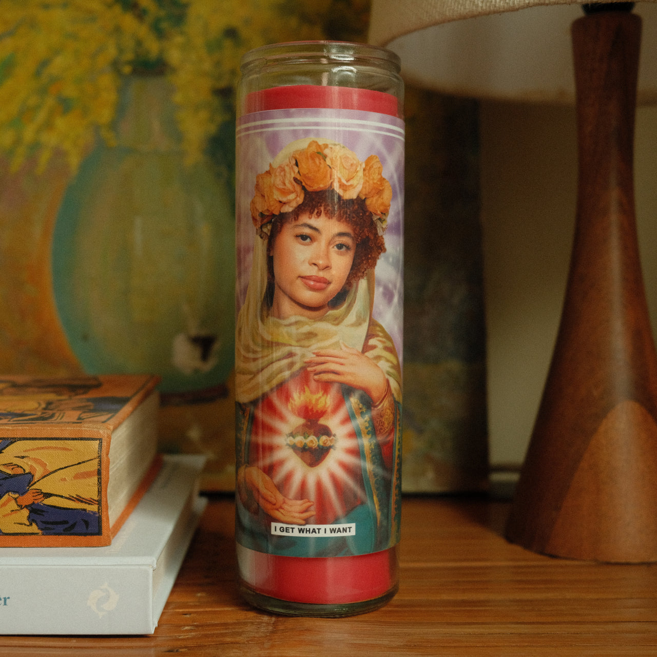 Saint Ice Spice Prayer Candle