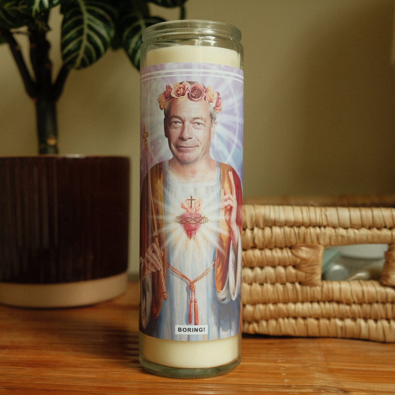 Saint Nigel Farage Prayer Candle