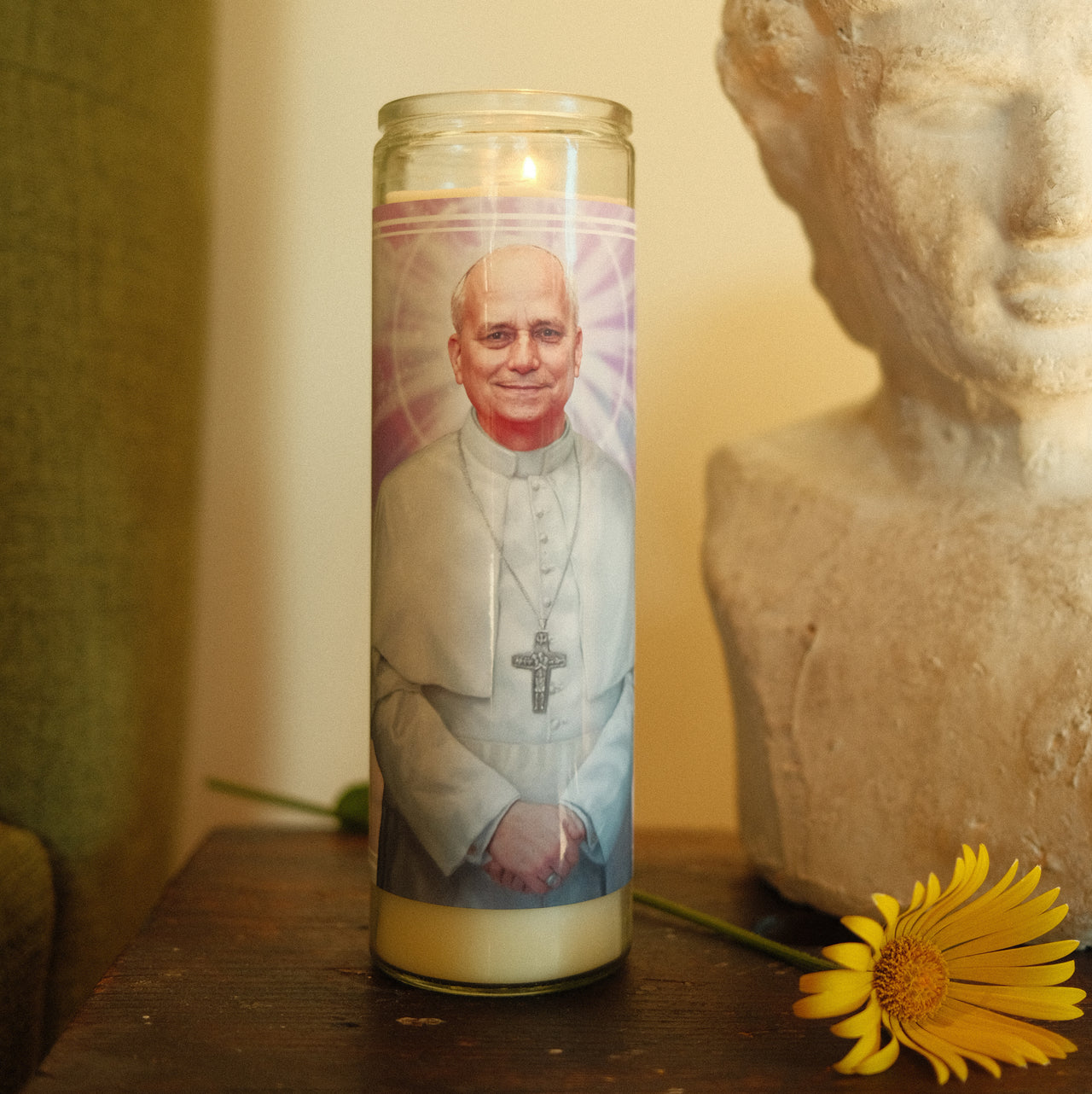 Saint Pope Leo XIV | Robert Prevost Prayer Candle