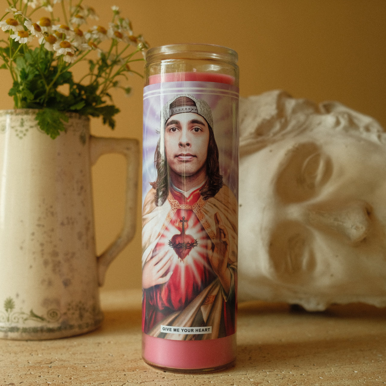 Saint Vic Fuentes | Pierce the Veil Prayer Candle