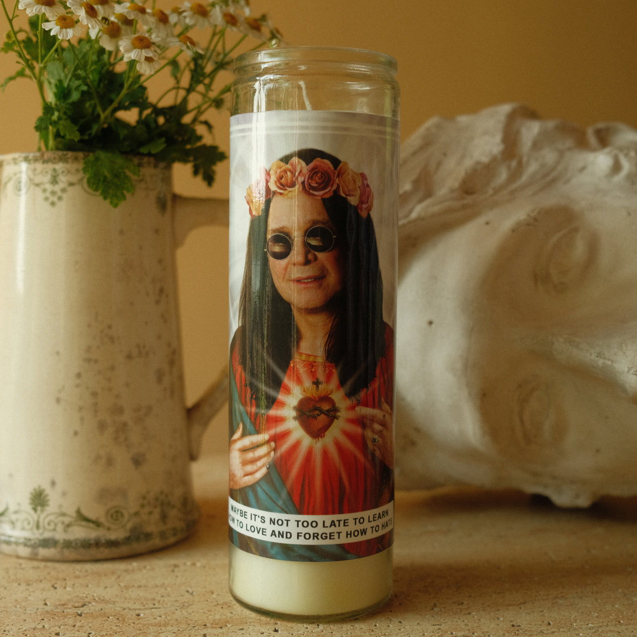 Saint Ozzy Osbourne Prayer Candle