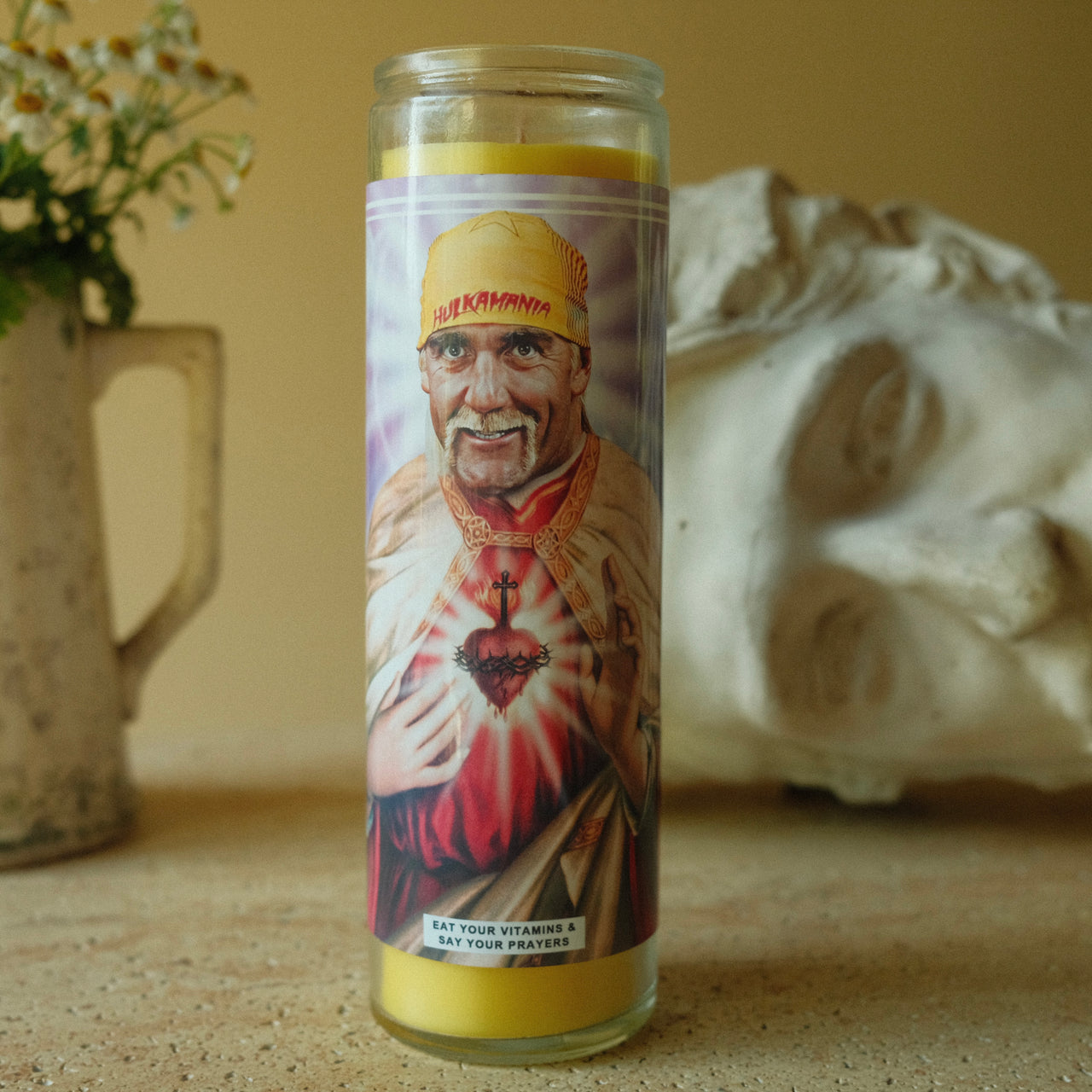 Saint Hulk Hogan Prayer Candle