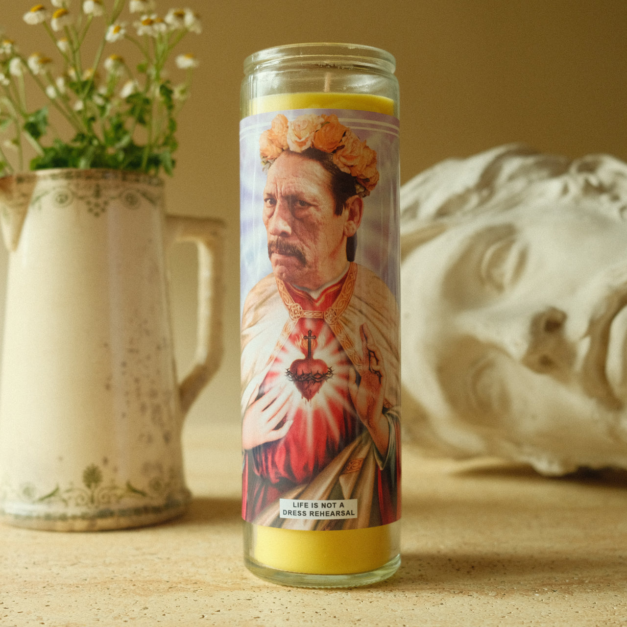 Saint Danny Trejo Prayer Candle