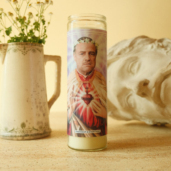 Saint Marlon Brando | Don Vito Corleone | The Godfather Prayer Candle
