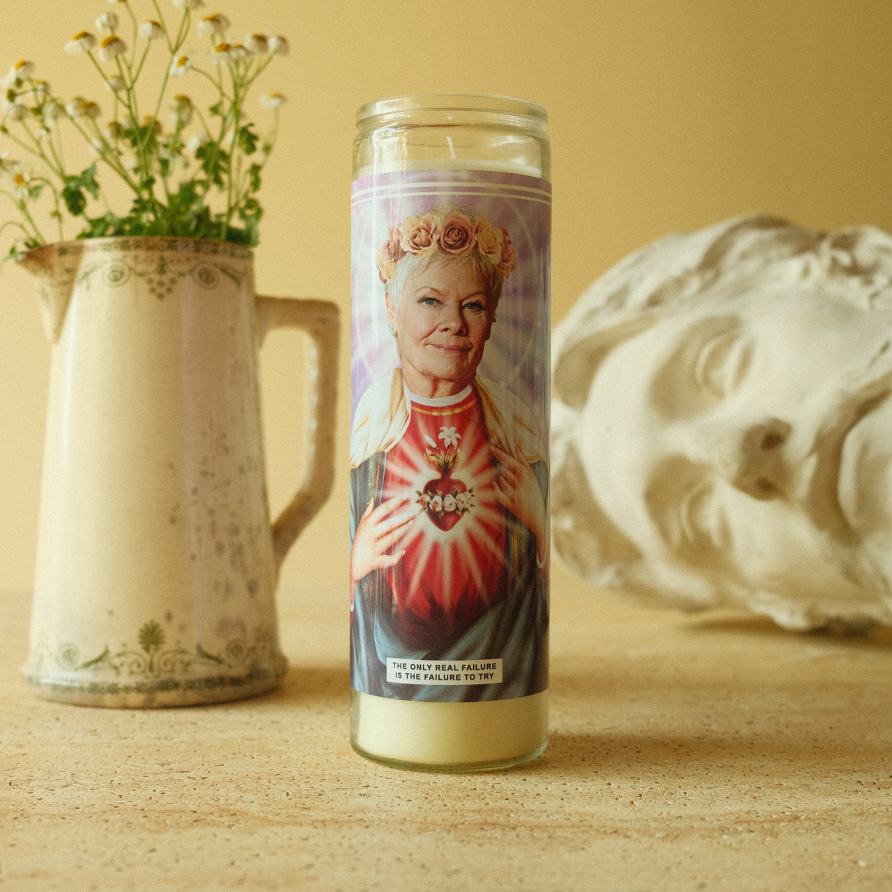 Saint Judi Dench Prayer Candle