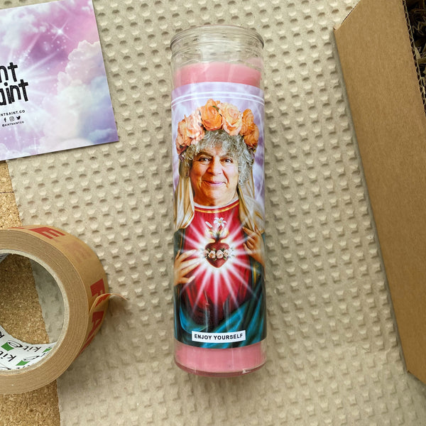 Saint Miriam Margolyes Prayer Candle