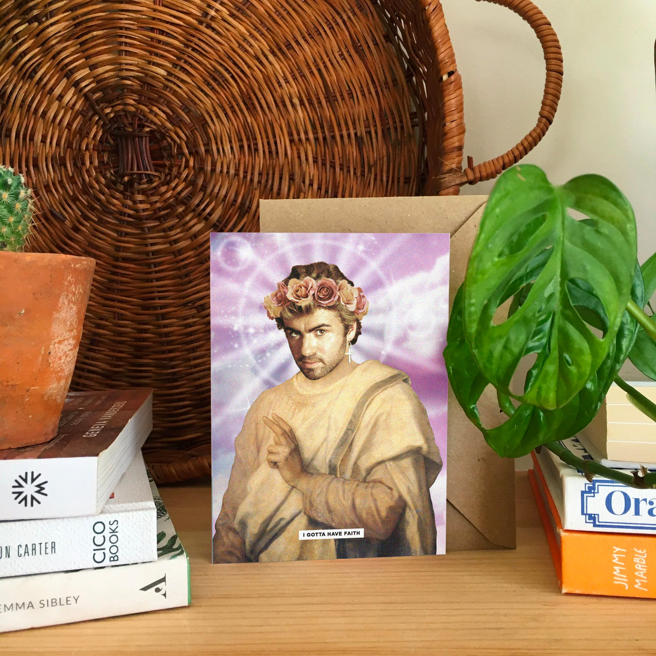 Saint George Michael Greetings Card