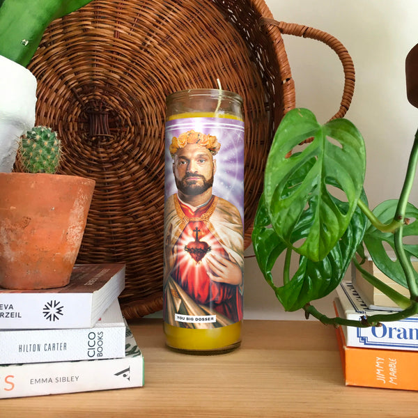 Saint Tyson Fury Prayer Candle