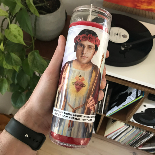 Saint Louis Theroux Prayer Candle