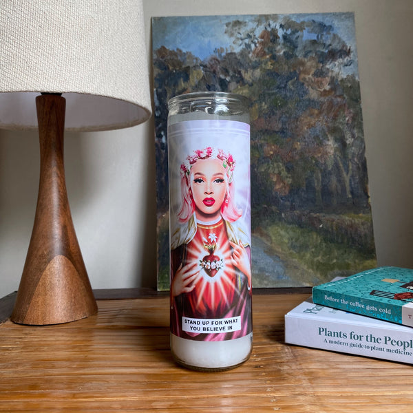 Saint Doja Cat Prayer Candle