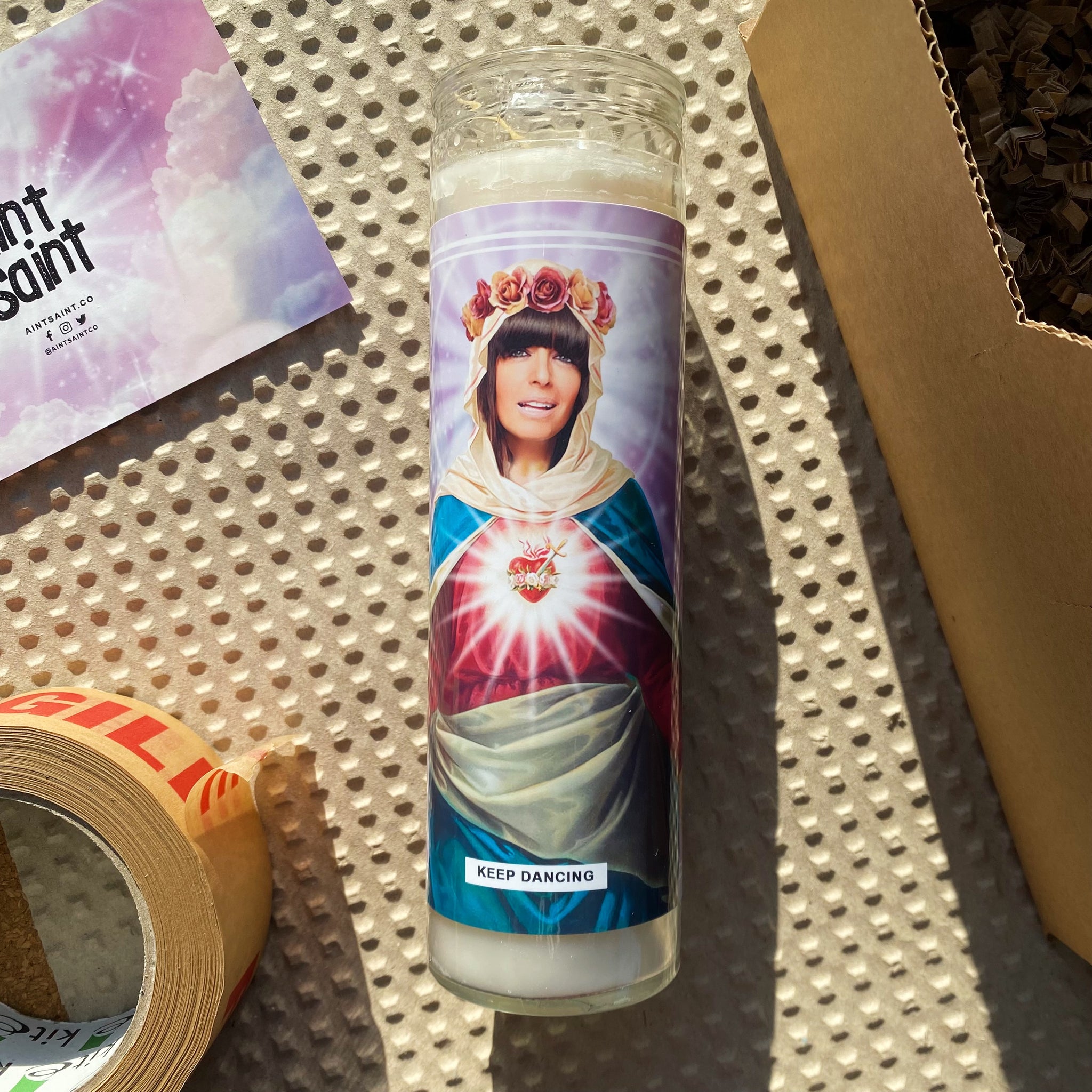 Saint Claudia Winkleman | Strictly Come Dancing | The Traitors Prayer Candle